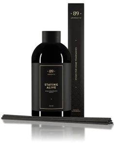 Olejek zapachowy Staying Alive - cytryna, drzewo sandałowe i ambra. 250ml.