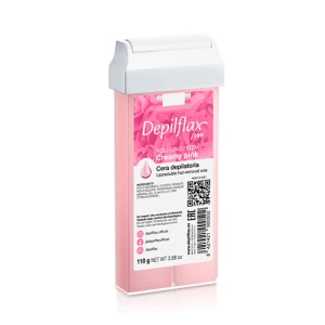 Depilflax 100 wosk do depilacji rolka Creamy pink 110 g