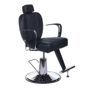 Fotel barberski BJORN BH-3318 Brązowy matowy