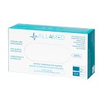 All4med jednorazowe rękawice diagnostyczne nitrylowe czarne L 2