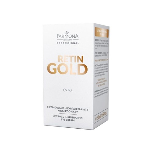Farmona retin gold liftingujaco-rozświetlający krem pod oczy 50 ml 1