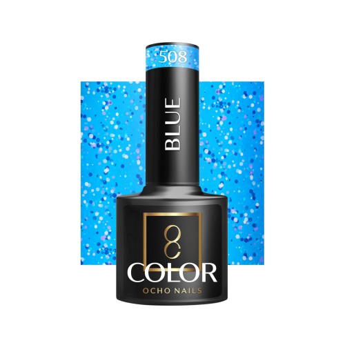 OCHO NAILS Lakier hybrydowy blue 508 -5 g 1