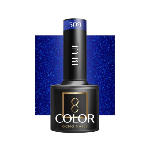 OCHO NAILS Lakier hybrydowy blue 509 -5 g 1