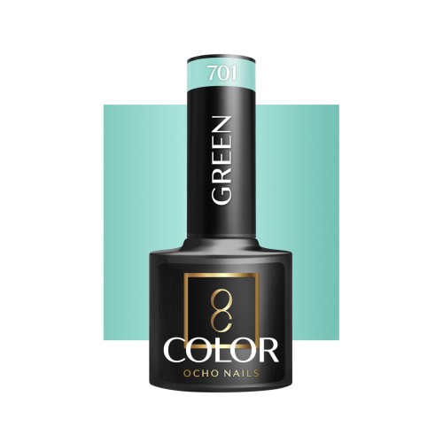 OCHO NAILS Lakier hybrydowy green 701 -5 g 1
