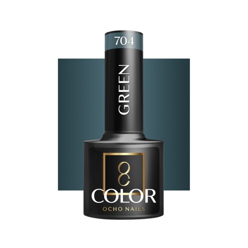 OCHO NAILS Lakier hybrydowy green 704 -5 g 1