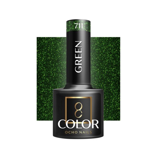 OCHO NAILS Lakier hybrydowy green 711 -5 g 1