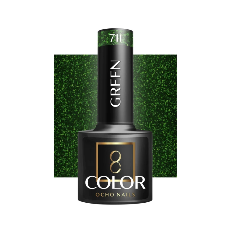 OCHO NAILS Lakier hybrydowy green 711 -5 g 1