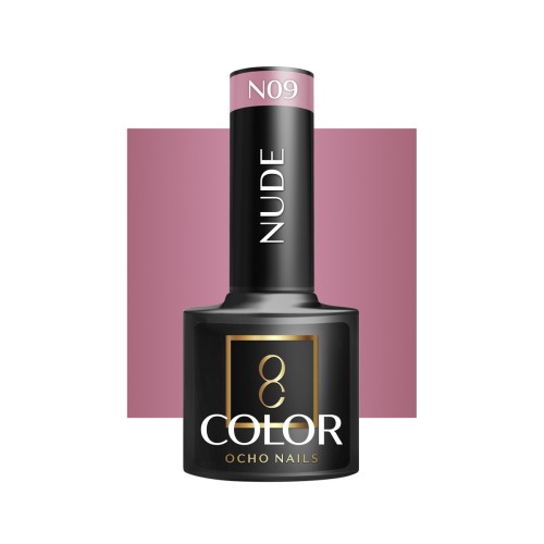 OCHO NAILS Lakier hybrydowy nude N09 -5 g 1
