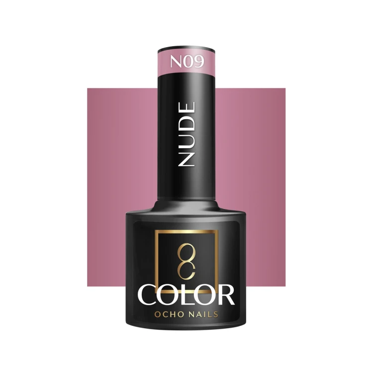 OCHO NAILS Lakier hybrydowy nude N09 -5 g 1