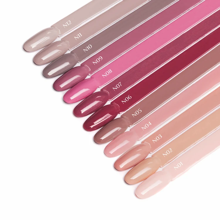 OCHO NAILS Lakier hybrydowy nude N12 -5 g 4