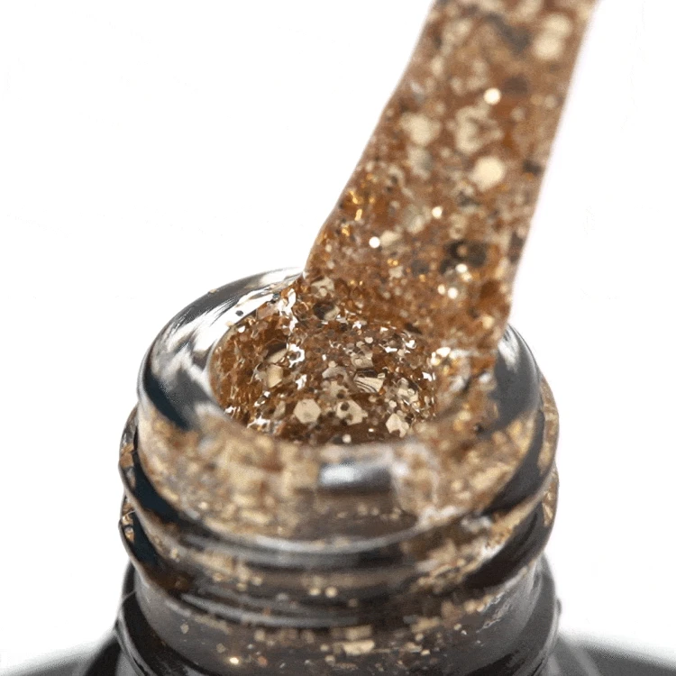 OCHO NAILS Lakier hybrydowy glitter G04 -5 g 3