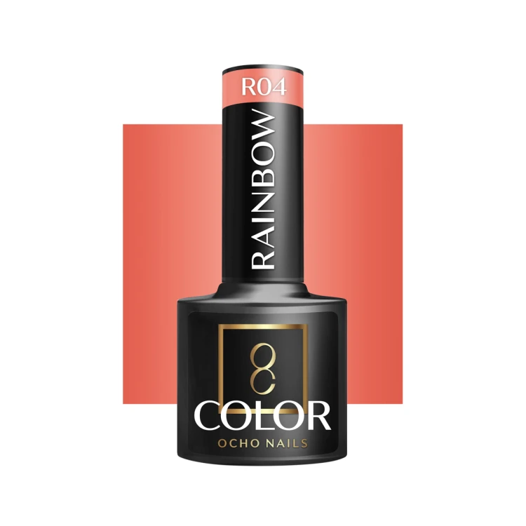 OCHO NAILS Lakier hybrydowy rainbow R04 -5 g 1