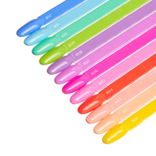 OCHO NAILS Lakier hybrydowy rainbow R07 -5 g 4