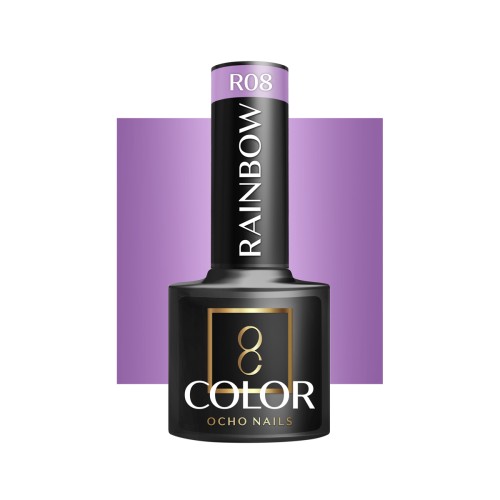 OCHO NAILS Lakier hybrydowy rainbow R08 -5 g 1