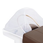 Myjnia fryzjerska z leżanką Head Spa Gabbiano 017 brązowa 8