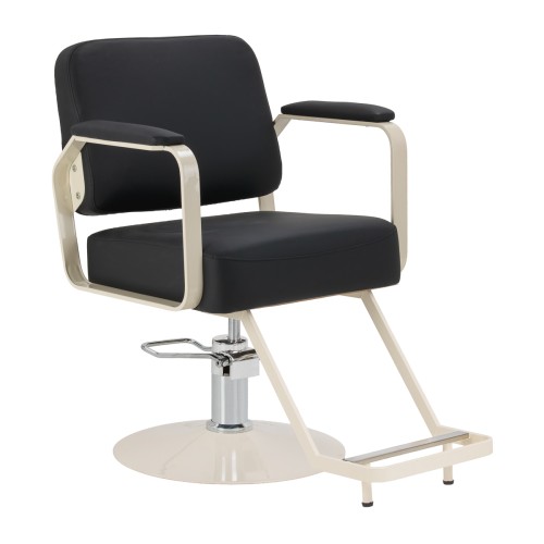 Fotel fryzjerski Omega Aurora czarny 1