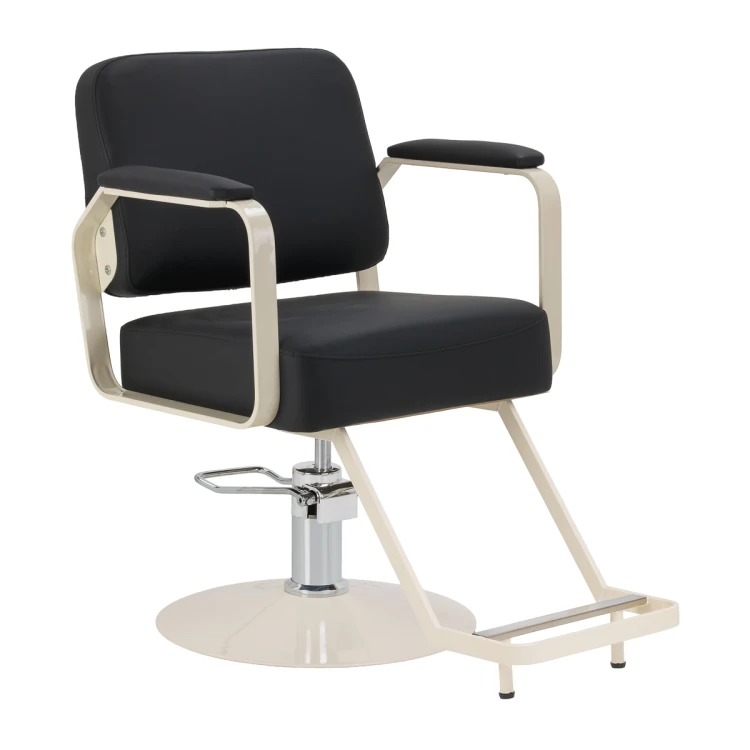 Fotel fryzjerski Omega Aurora czarny 1
