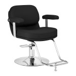 Fotel fryzjerski Omega Astra czarny 1