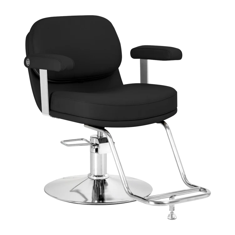 Fotel fryzjerski Omega Astra czarny 1