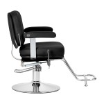 Fotel fryzjerski Omega Astra Plus czarny 2