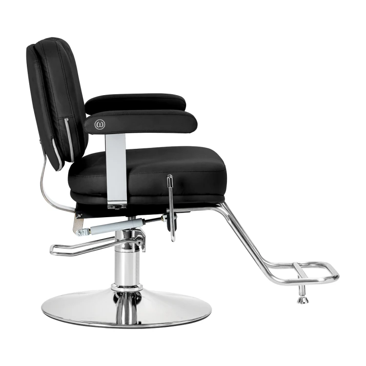 Fotel fryzjerski Omega Astra Plus czarny 2