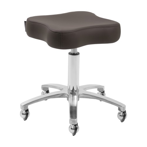 Taboret obrotowy Omega Supremo brązowe 1