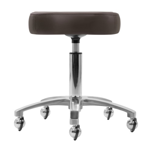 Taboret obrotowy Omega Supremo brązowe 2
