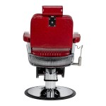 Fotel barberski Gabianno Royal X czerwony 3
