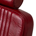 Fotel barberski Gabianno Royal X czerwony 7