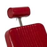 Fotel barberski Gabianno Royal X czerwony 15