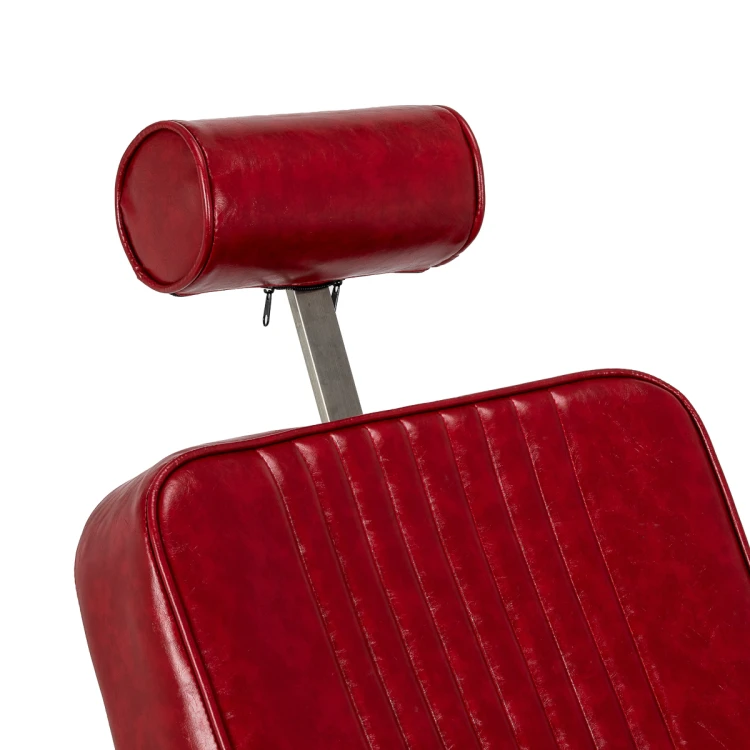 Fotel barberski Gabianno Royal X czerwony 15