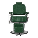 Fotel barberski Gabianno Royal X zielony 2