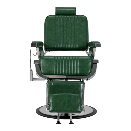 Fotel barberski Gabianno Royal X zielony 2