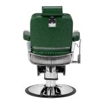 Fotel barberski Gabianno Royal X zielony 3