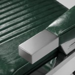 Fotel barberski Gabianno Royal X zielony 6