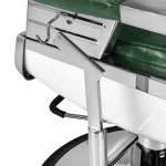Fotel barberski Gabianno Royal X zielony 8