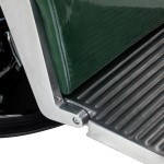 Fotel barberski Gabianno Royal X zielony 11