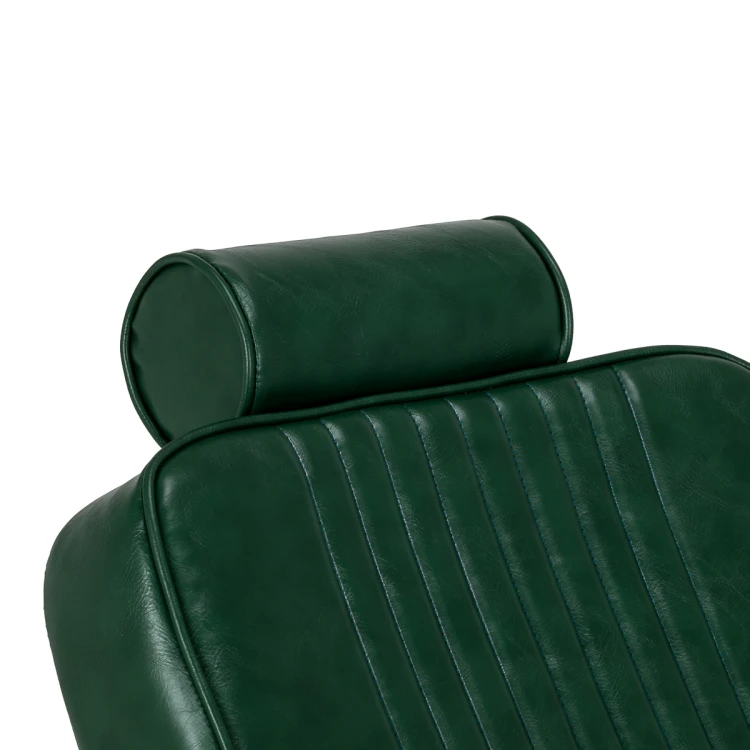 Fotel barberski Gabianno Royal X zielony 13