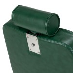 Fotel barberski Gabianno Royal X zielony 15