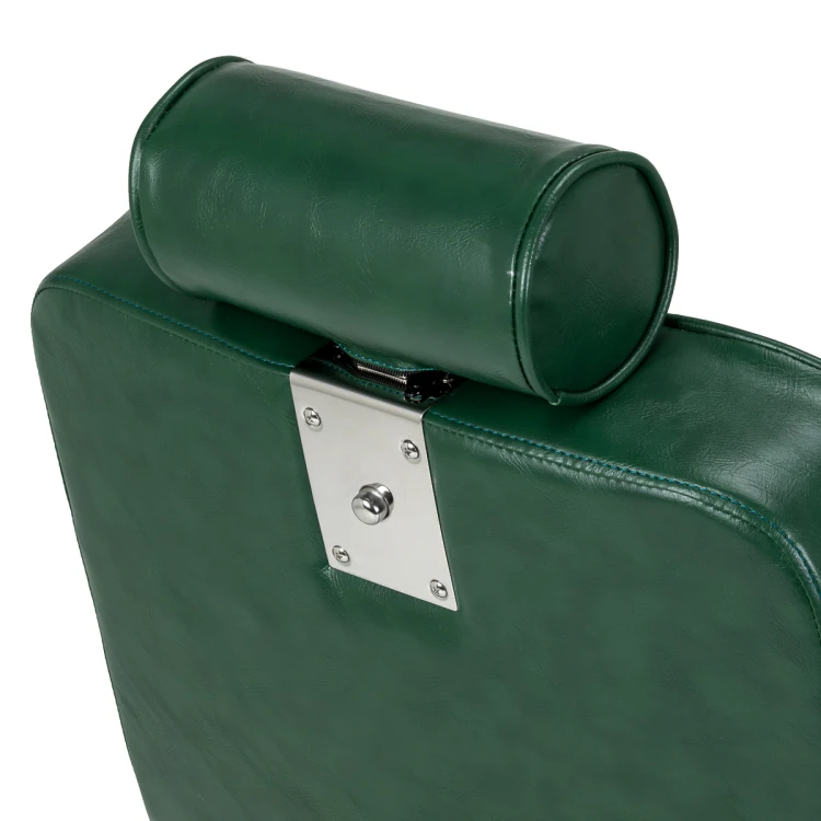 Fotel barberski Gabianno Royal X zielony 15