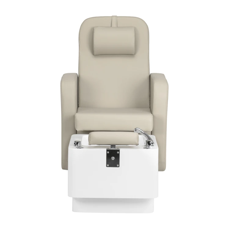 Fotel kosmetyczny SPA do pedicure Sillon Elysia kremowy 5