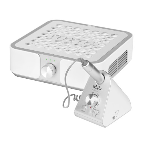Zestaw Pochłaniacz pyłu MOMO P30 60W biały + Frezarka Exo Silent SX7 1