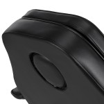Fotel kosmetyczny hydrauliczny do pedicure Sillon 210 z kołyską i dzielonym podnóżkiem czarny 12