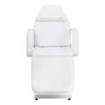 Fotel kosmetyczny hydrauliczny Sillon 210 z kołyską biały 9