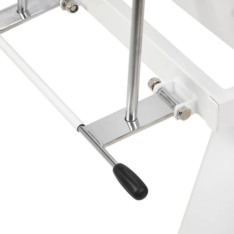 Fotel kosmetyczny hydrauliczny Sillon 210 z kołyską biały 13