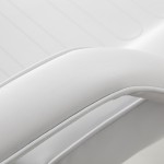 Fotel kosmetyczny hydrauliczny Sillon 210 z kołyską biały 15