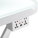 Stół groomerski elektryczny P4W 3 podświetlany biały 7