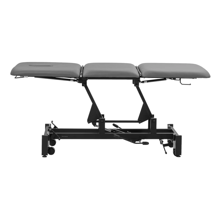 Stół rehabilitacyjny do masażu i fizjoterapii hydrauliczny Balance Solidum 3 Szary 4