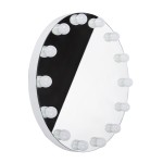 Lustro podświetlane LED HOLLYWOOD śr 50cm 1
