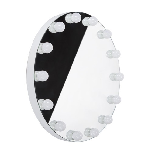 Lustro podświetlane LED HOLLYWOOD śr 50cm 1